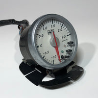 JDM HKS Power Turbo Boost Gauge White | Boost Gauge | freeshipping, Gauge, HKS, HKS Boost, HKS Boost Gauge, HKS Power | 1507