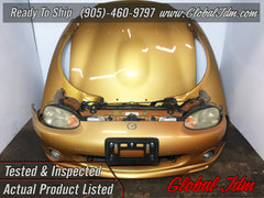 JDM Mazda Miata Front End Conversion NB8C 1999-2005 Headlights Bumper Hood Fog Lights Fenders