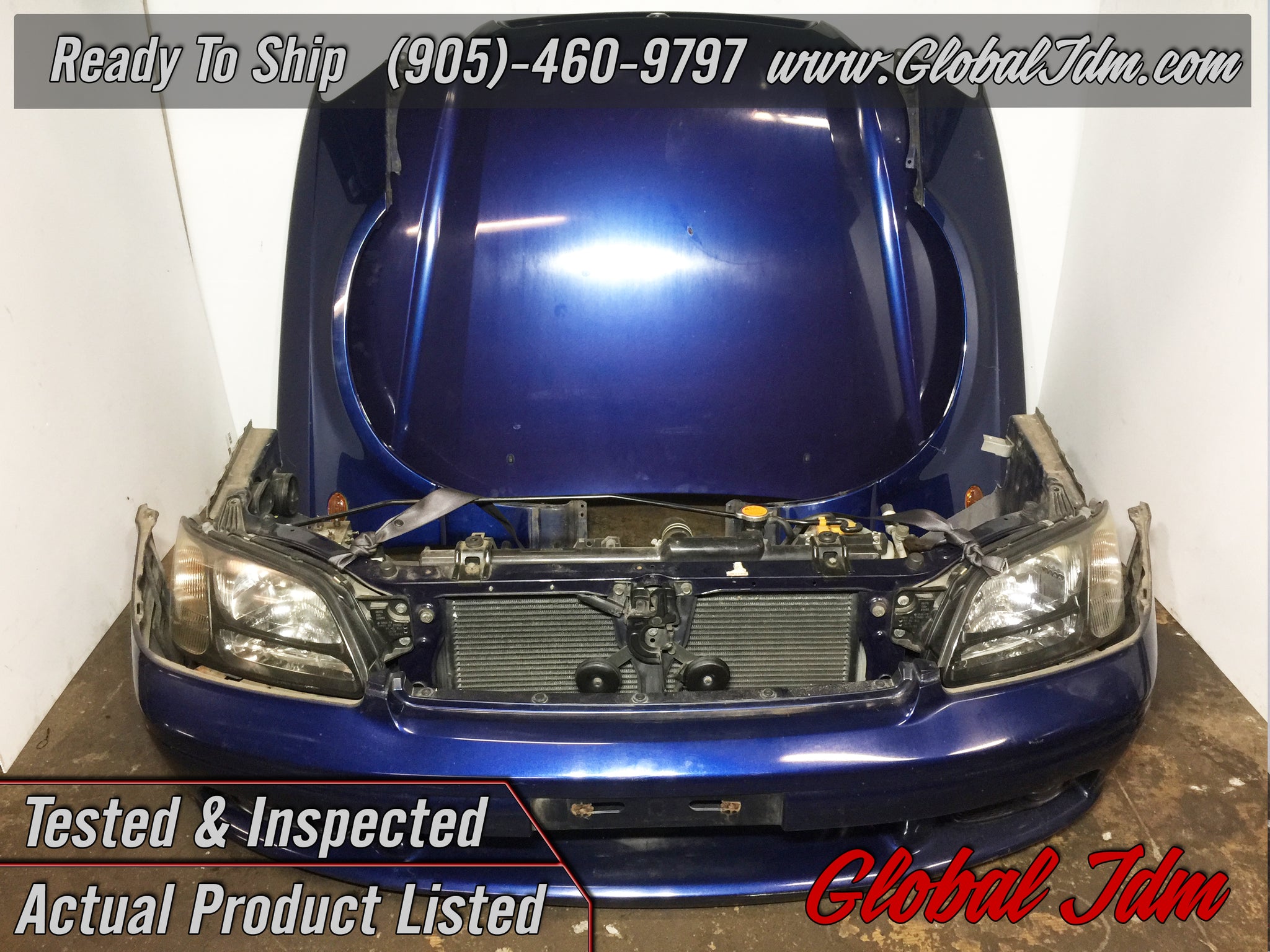 1169 | JDM Subaru Legacy BH5 BE5 Front End Assembly with Hood Rad