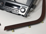 SUBARU Genuine LEGACY Outback Double DIN Audio Panel Fascia BP BL Silver 72311AG With Wood Trims | Dashboard | 72311AG, Legacy, STI, Subaru | 1513