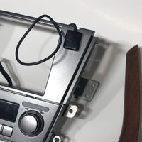 SUBARU Genuine LEGACY Outback Double DIN Audio Panel Fascia BP BL Silver 72311AG With Wood Trims | Dashboard | 72311AG, Legacy, STI, Subaru | 1513