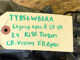 08-09 JDM Subaru Legacy GT Spec B 6 Speed Transmission R180 Diff TY856WBEAA | Transmission & Diff | 6 Speed Transmission R180 Diff TY856WBEAA, Legacy, Legacy GT Spec B, R180 Diff TY856WBEAA, Subaru, TY856WBEAA | 1573