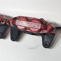 JDM 2002-2014 Subaru Impreza WRX Front Brake Calipers 4 Pot Genuine OEM | Brake Caliper | 2002 2003 2004 2005 2006 2007 2008 2009 2010 2011 2012 2013 2014 WRX Brake calipers, 2005, Forester, Impreza, Subaru, WRX, wrx 2004, wrx 2005 | 1517