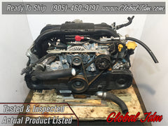 JDM Subaru Legacy Forester 10-12 EJ253 SOHC 2.5L AVCS Engine - E400639 Engine
