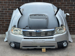 JDM Subaru Forester SH5 Front End Conversion  Bumper Headlights Fenders Hood 2009-2013