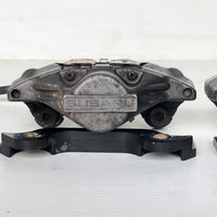 JDM Subaru Impreza WRX Rear Black 2 Pot Brake Calipers Mounting Bracket 1993-2007 OEM | Calipers | 2 pot, 2005, Forester, Impreza, Red Brake Calipers, STI, Subaru, WRX, wrx 2004, wrx 2005, WRX STI | 1441