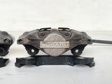 JDM Subaru Impreza WRX Rear Black 2 Pot Brake Calipers Mounting Bracket 1993-2007 OEM | Calipers | 2 pot, 2005, Forester, Impreza, Red Brake Calipers, STI, Subaru, WRX, wrx 2004, wrx 2005, WRX STI | 1441