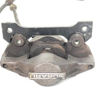 JDM Subaru Impreza WRX Rear Black 2 Pot Brake Calipers Mounting Bracket 1993-2007 OEM | Calipers | 2 pot, 2005, Forester, Impreza, Red Brake Calipers, STI, Subaru, WRX, wrx 2004, wrx 2005, WRX STI | 1441