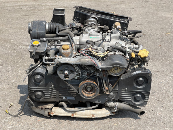 JDM 96 Subaru Impreza WRX GC8 GF8 EJ20G EJ20T 2.0L DOHC 4-CAM Turbo Engine | Engine & Transmission | 5 Speed, 5Speed, EJ205, EJ20T, freeshipping, Impreza, Subaru, tested, Turbo Engine, WRX | 2101