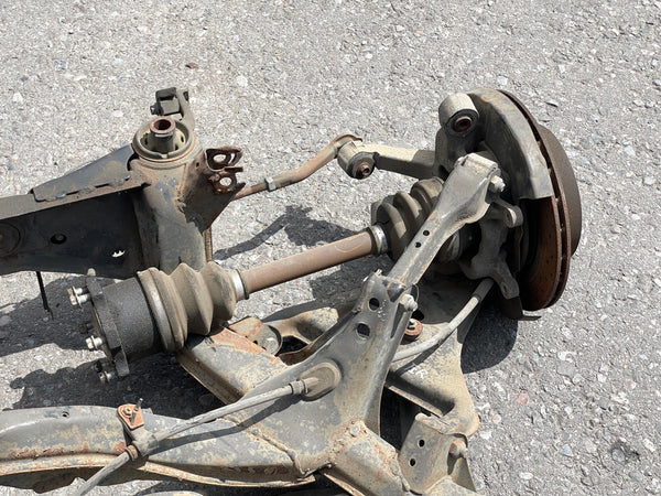 Nissan Skyline GTR R32 Rear SubFrame With Suspension Parts | Suspension | GTR Differential, GTR knuckles, Nissan GT-R rear suspension, Nissan Skyline GTR control arm | 1492