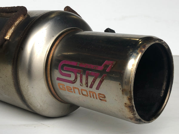 JDM Subaru Impreza WRX STI OEM STi Genome Exhaust Muffler OEM Rare GDB 2002-2007 | Muffler / Exhaust | 2002-2007, 2002-2007 STi Exhuast, Impreza, STI, Subaru, WRX, WRX STI, WRX STi Exhuast | 1548