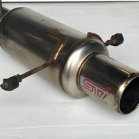 JDM Subaru Impreza WRX STI OEM STi Genome Exhaust Muffler OEM Rare GDB 2002-2007 | Muffler / Exhaust | 2002-2007, 2002-2007 STi Exhuast, Impreza, STI, Subaru, WRX, WRX STI, WRX STi Exhuast | 1548