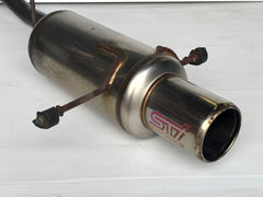 JDM Subaru Impreza WRX STI OEM STi Genome Exhaust Muffler OEM Rare GDB 2002-2007