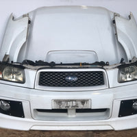 JDM Subaru Forester Cross Sport Front End Conversion Bumper Lip Headlights Fenders Hood Grille Fogs 2003-2005 SG5 | Front End Conversion | Cross Sport Front end, Forester JDM Front End, SG5 Front Nose Cut, Subaru Forester Jdm Front end, Subaru SG5 Front end | 1549