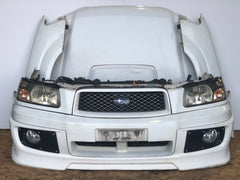 JDM Subaru Forester Cross Sport Front End Conversion Bumper Lip Headlights Fenders Hood Grille Fogs 2003-2005 SG5