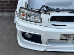 JDM Subaru Forester Cross Sport Front End Conversion Bumper Lip Headlights Fenders Hood Grille Fogs 2003-2005 SG5