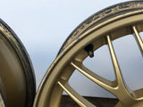 JDM 16" BBS Wheels Rims Mags 16x6.5 Offset 48+ 5x100 Subaru Impreza WRX Forester Legacy