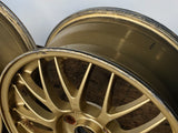 JDM 16" BBS Wheels Rims Mags 16x6.5 Offset 48+ 5x100 Subaru Impreza WRX Forester Legacy