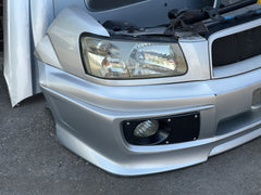 JDM Subaru Forester Cross Sport Front End Conversion Bumper Lip Headlights Fenders Hood Grille Fogs 2003-2005 SG5