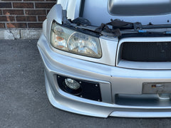 JDM Subaru Forester Cross Sport Front End Conversion Bumper Lip Headlights Fenders Hood Grille Fogs 2003-2005 SG5