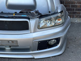 JDM Subaru Forester Cross Sport Front End Conversion Bumper Lip Headlights Fenders Hood Grille Fogs 2003-2005 SG5