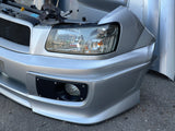 JDM Subaru Forester Cross Sport Front End Conversion Bumper Lip Headlights Fenders Hood Grille Fogs 2003-2005 SG5