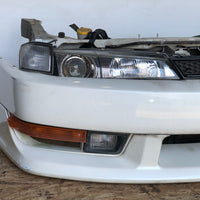 JDM Nissan 240sx Silvia S14 Kouki Bumper Headlights Fenders Hood Fogs 1995-1998 | Front End Conversion | 240SX, Kouki, Nissan, NISSAN SILVIA, S14, Silvia | 1320
