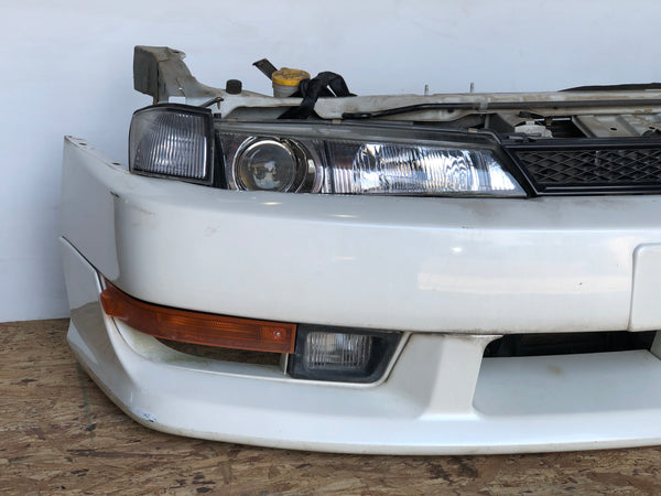 JDM Nissan 240sx Silvia S14 Kouki Bumper Headlights Fenders Hood Fogs 1995-1998 | Front End Conversion | 240SX, Kouki, Nissan, NISSAN SILVIA, S14, Silvia | 1320