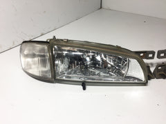 JDM Subaru Impreza GC8 STi GF8 WRX Front CRYSTAL Headlights Head Lamp OEM 1Pairs