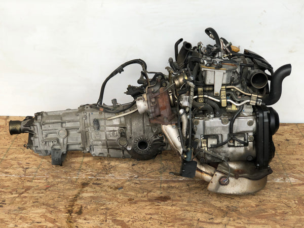 JDM Subaru Forester XT EJ205 AVCS Engine 03-05 - C221700 ENGINE ONLY AVAILABLE | Engine | 5 Speed, AVCS, Bugeye, Ej205, Engine, Impreza, Manual, MY02, MY03, MY04, MY05, Subaru, Subaru Impreza, subaru impreza wrx fender, tested, Turbo, V7, Wrx | 1323