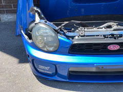 JDM Subaru Impreza WRX STi V7 Bumper Headlights Fenders Hood Bumper 2002-2003 Front End Conversion