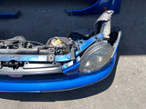 JDM Subaru Impreza WRX STi V7 Bumper Headlights Fenders Hood Bumper 2002-2003 Front End Conversion