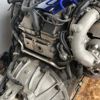 JDM Toyota Aristo Twin Turbo Front Sump VVTi 2JZ-GTE Engine Motor Auto Trans ECU Blue Top