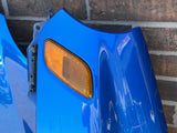 JDM Subaru Impreza WRX STi V7 Bumper Headlights Fenders Hood Bumper 2002-2003 Front End Conversion
