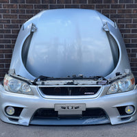 JDM Lexus IS300 Toyota Altezza 2001-2005 TRD Bumper Fog Light Headlights Fenders Hood | Front End Conversion | Altezza Front end swap, freeshipping, IS300 Front end conversion, Jdm Altezza, JDM Is300 | 2333
