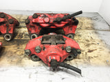JDM OEM 02-07 Subaru Impreza WRX / 03-05 Forester XT Front & Rear Brake Calipers 4 & 2 Pot W/ Rear Spindle Hub Knuckles LH & RH | Calipers | 2 pot, 4 pot, Calipers, Forester XT, Impreza, Red Four pot, sti brakes, Subaru, WRX, wrx 2002, wrx 2003, wrx 2004, wrx 2005, WRX STI | 1190