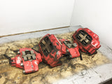 JDM OEM 02-07 Subaru Impreza WRX / 03-05 Forester XT Front & Rear Brake Calipers 4 & 2 Pot W/ Rear Spindle Hub Knuckles LH & RH