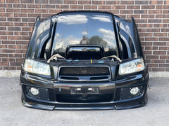 JDM Subaru Forester Cross Sport Front End Conversion Bumper Lip Headlights Fenders Grille Fogs 2003-2005 SG5