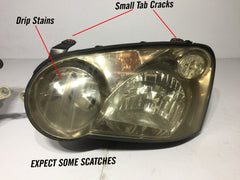 JDM Subaru Impreza WRX STi V8 HID Front Headlights Lights Lamp 04-05 OEM Genuine
