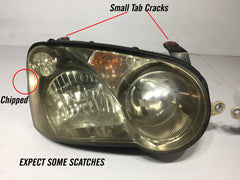 JDM Subaru Impreza WRX STi V8 HID Front Headlights Lights Lamp 04-05 OEM Genuine