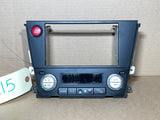 JDM Subaru Legacy Outback Climate Control Dual Double Din Bezel Hazard 2005-2009 | Dashboard | 72311AG, freeshipping, Legacy, STI, Subaru | 2115