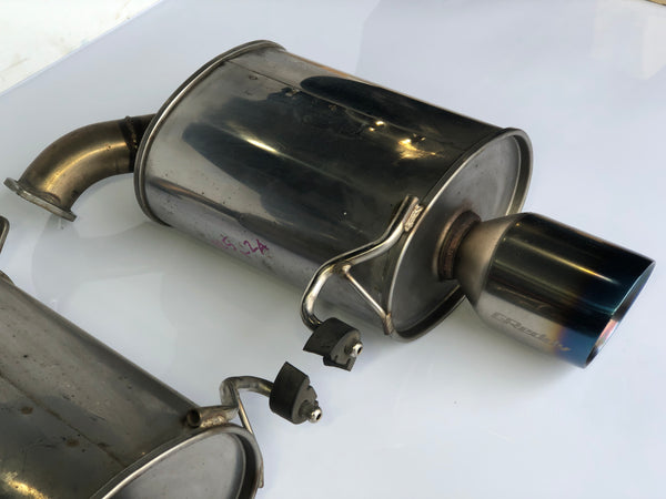 JDM Subaru Legacy BL5 BLE Greddy Racing Exhaust Muffler Axle Back 2005-2009 | Muffler / Exhaust | Greddy Exhaust, Subaru Legacy Bl5 Parts, Subaru Legacy Exhuasts, Subaru Legacy Greddy Muffler, Subaru Legacy Muffler | 1565