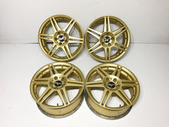 JDM Subaru Sparco Rally Rims 16x7 +50 5x100