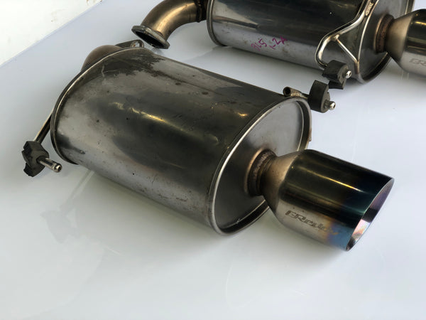 JDM Subaru Legacy BL5 BLE Greddy Racing Exhaust Muffler Axle Back 2005-2009 | Muffler / Exhaust | Greddy Exhaust, Subaru Legacy Bl5 Parts, Subaru Legacy Exhuasts, Subaru Legacy Greddy Muffler, Subaru Legacy Muffler | 1565