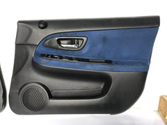 JDM Subaru Impreza WRX STi OEM Front & Rear Door Panels Guards Cards 2004-2007