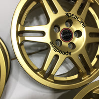 JDM Subaru WRX BRZ GC8 Speedline Rally Rims 16x7 5x100 16"