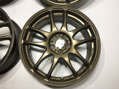 JDM Work Emotion Kiwami 5x100 17x7 +53 Rims