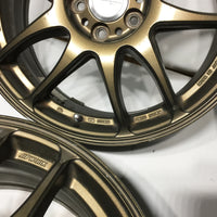 JDM Work Emotion Kiwami 5x100 17x7 +53 Rims