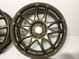 JDM Work Emotion Kiwami 5x100 17x7 +53 Rims