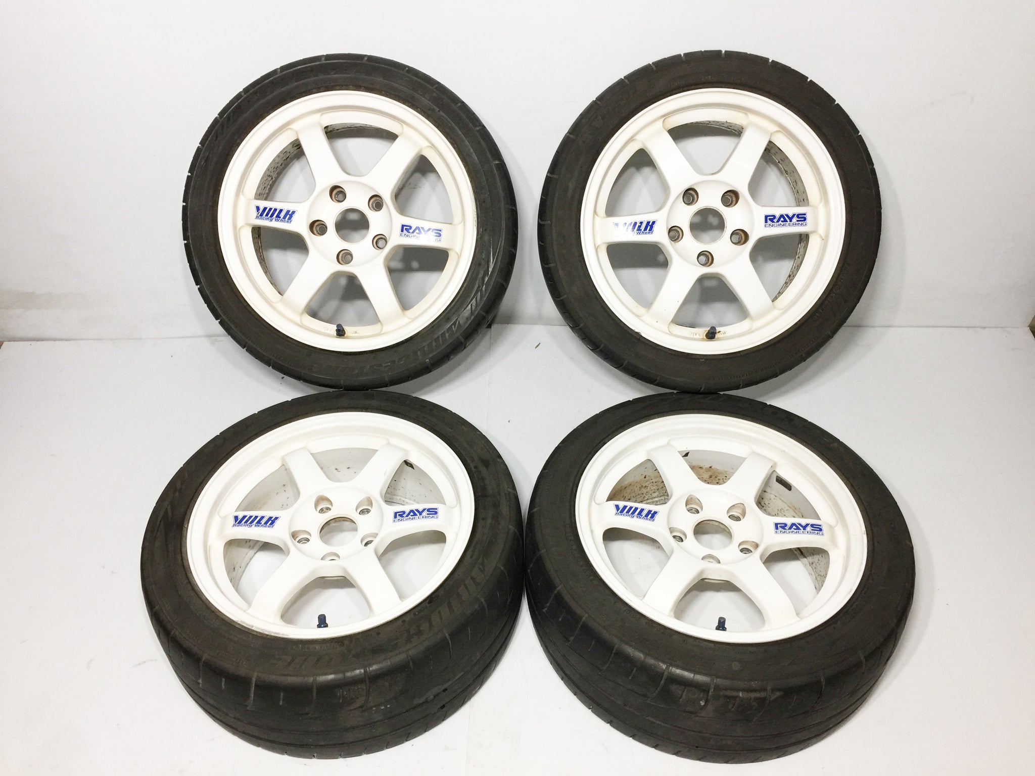 1202 | RAYS VOLK RACING 5X114.3 16X8 / 16X7 JJ OFFSET (+33 Fronts